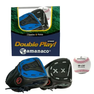 Set de 2 Guantes + Pelota de Béisbol Tamanaco